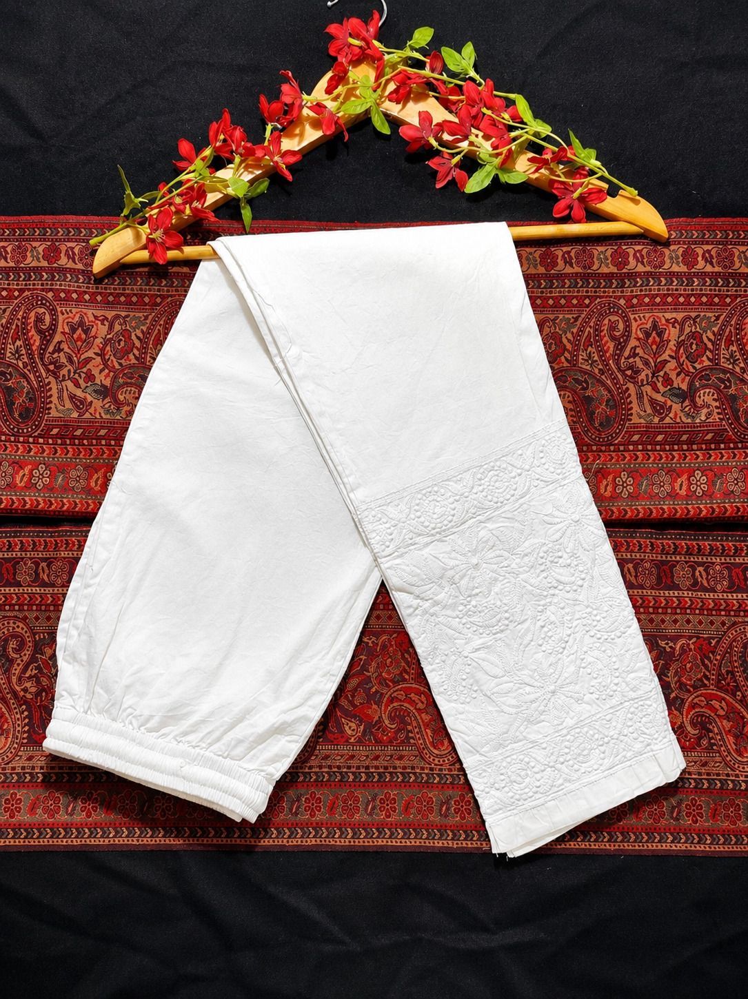 trendsapparels Embroidered, Floral Print Cotton Women Harem Pants-picture-11