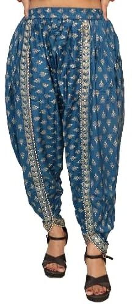 meemaya Printed Rayon Women Harem Pants-picture-29