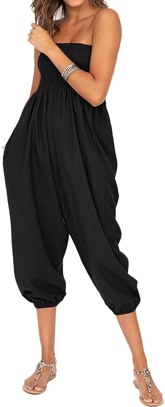 whitewhale Solid Rayon Women Harem Pants-picture-10