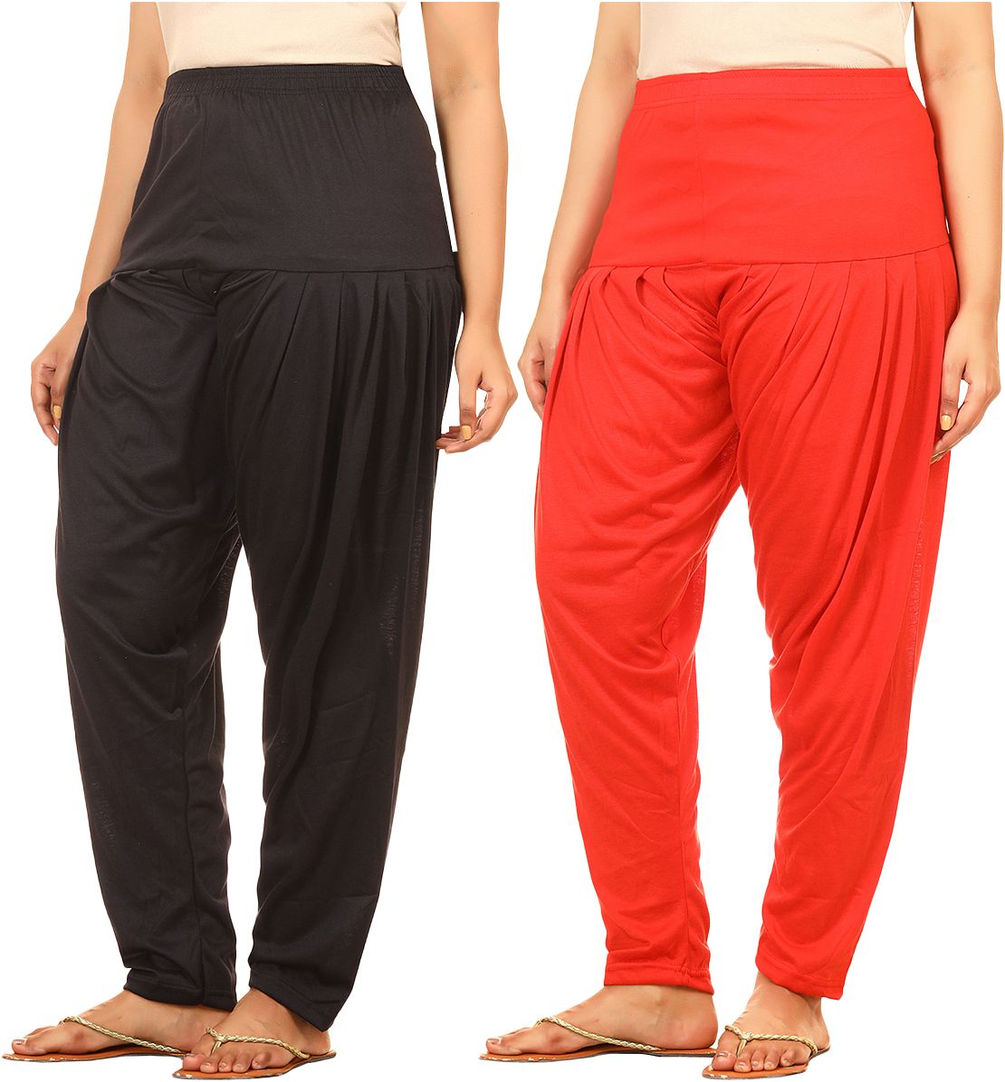 farjana farvin Solid Viscose Women Harem Pants-picture-32