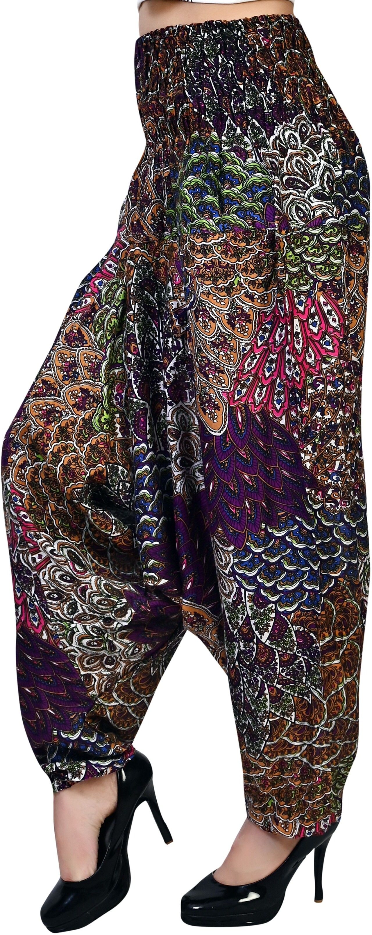 narnari Printed Rayon, Cotton Women Harem Pants-picture-42