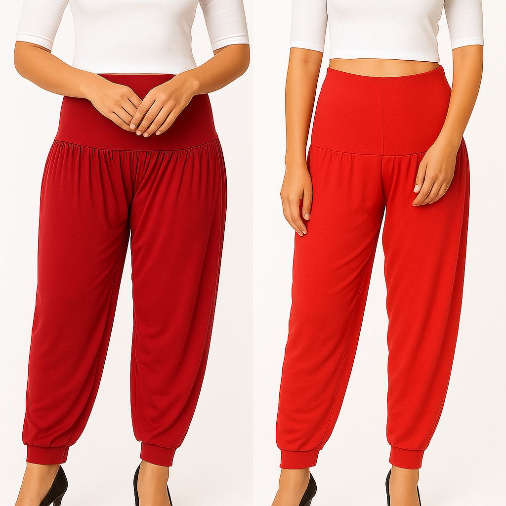 cozyplay Solid Viscose Women Harem Pants-picture-29