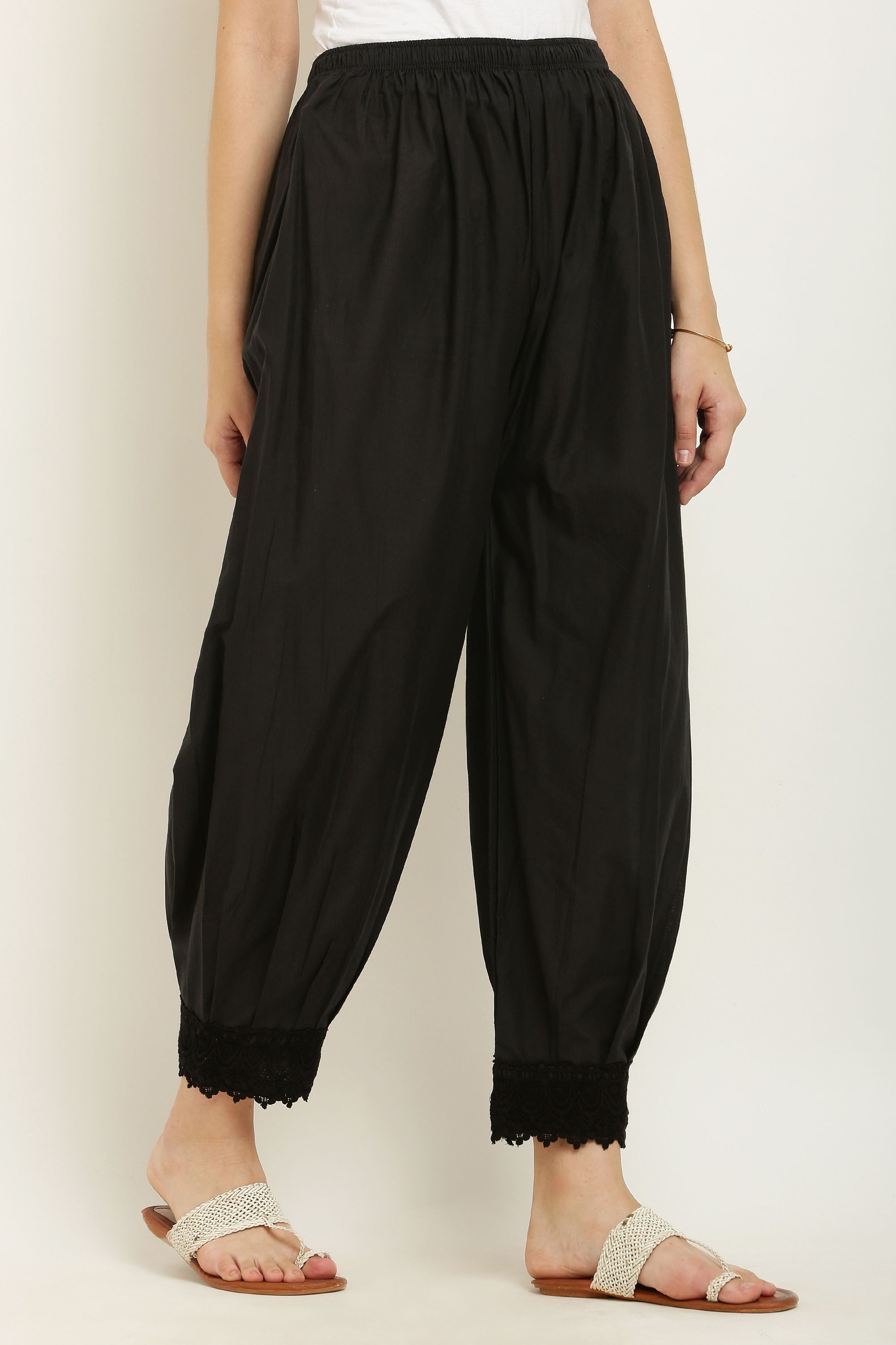 farukhi creation Solid Cotton Women Harem Pants-picture-39