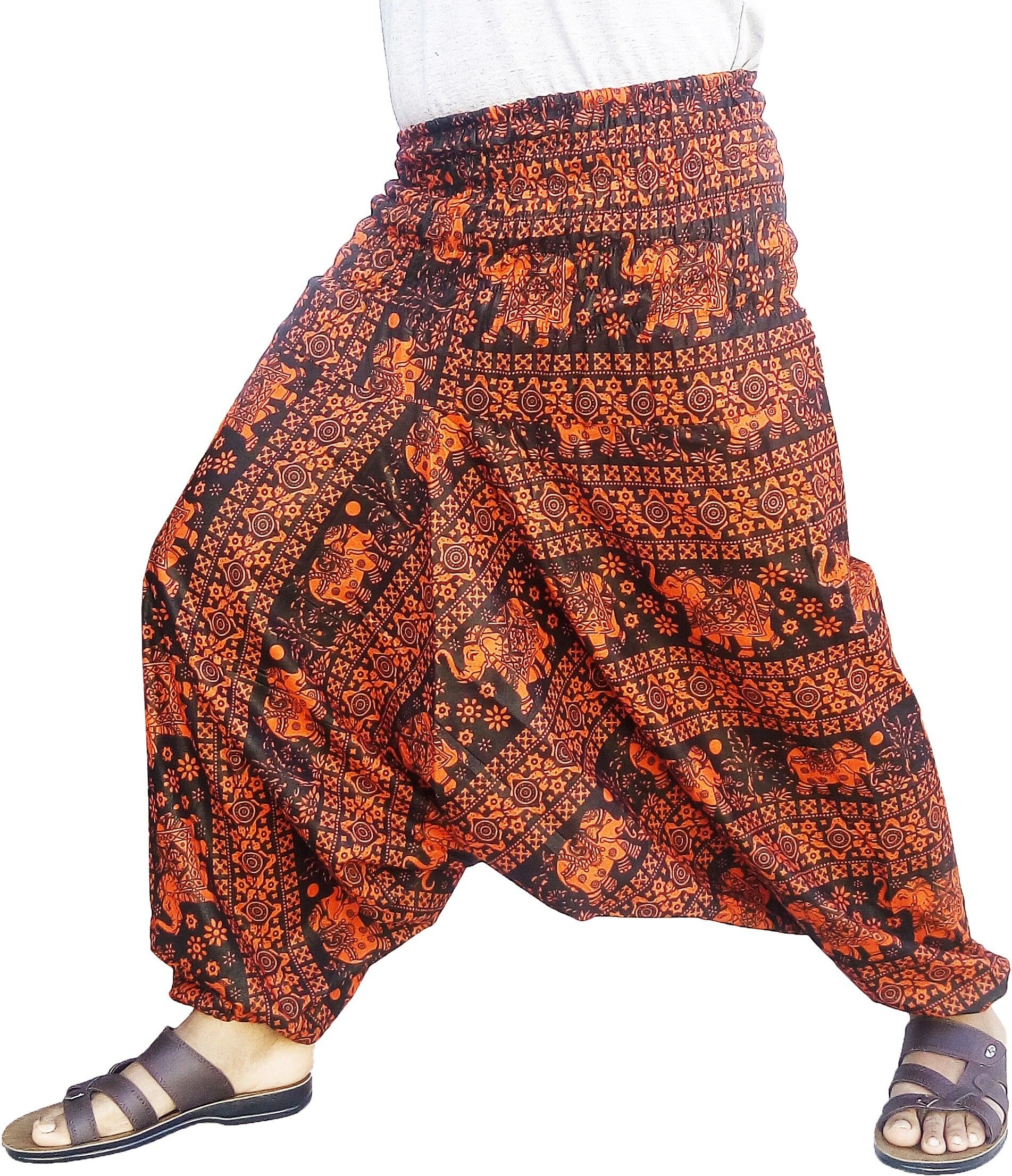 Printed Cotton Men Harem Pants