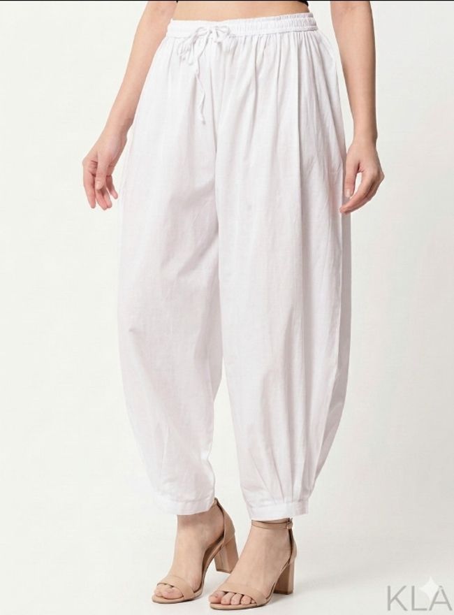 svnksg Solid Rayon Women Harem Pants-picture-11