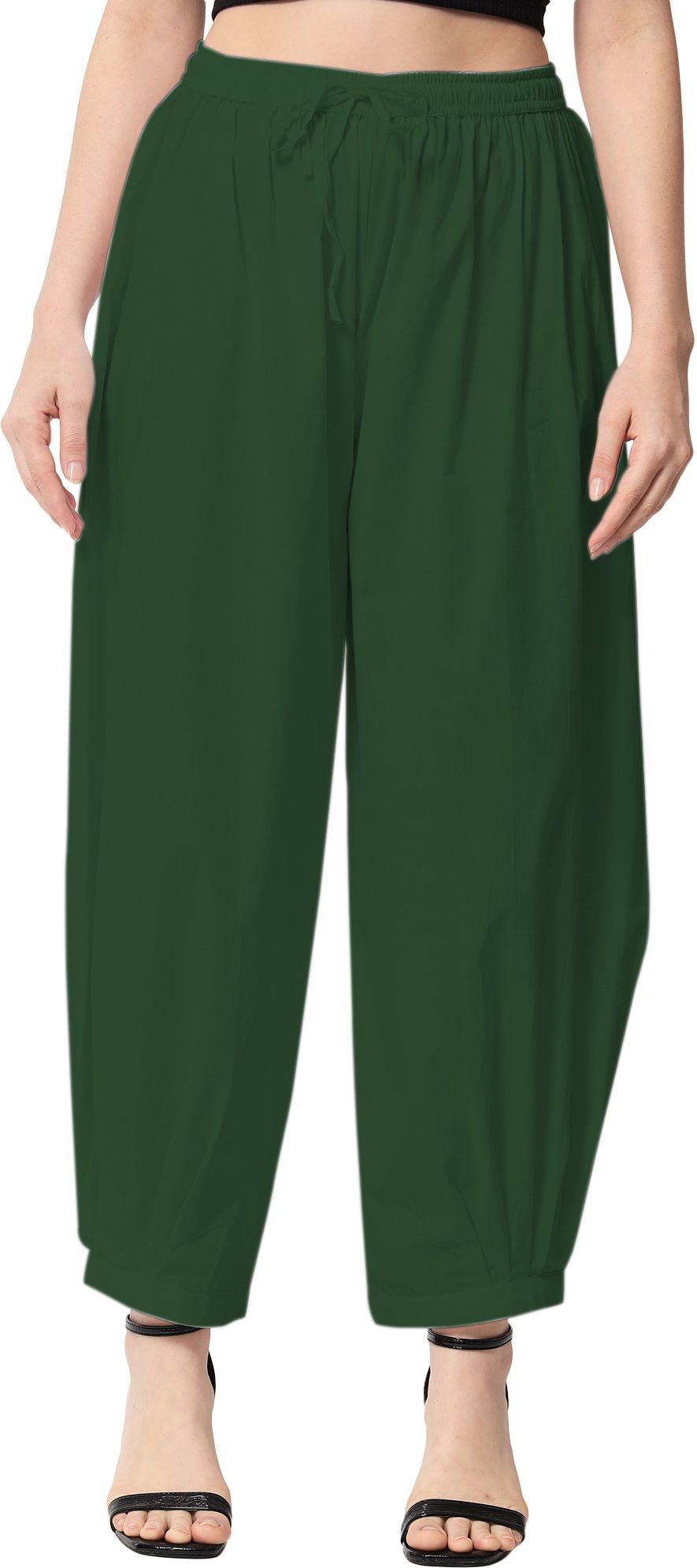 kate pretty Solid Cotton Women Harem Pants-picture-21
