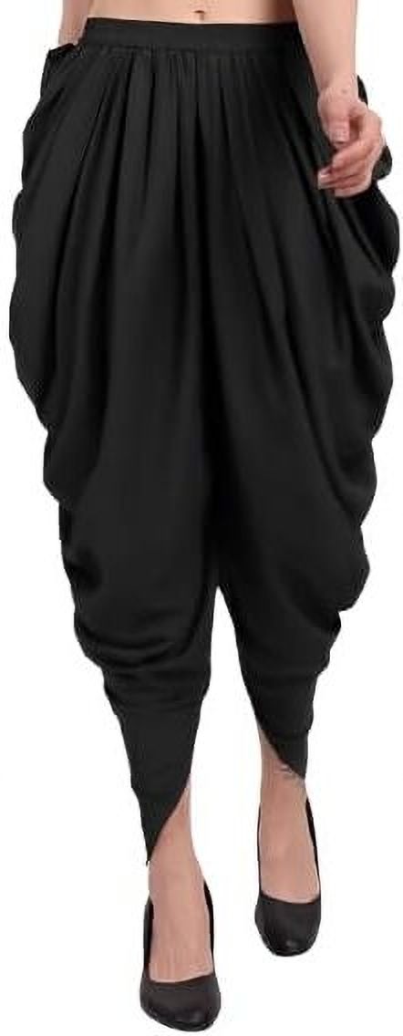 Solid Rayon Women Harem Pants