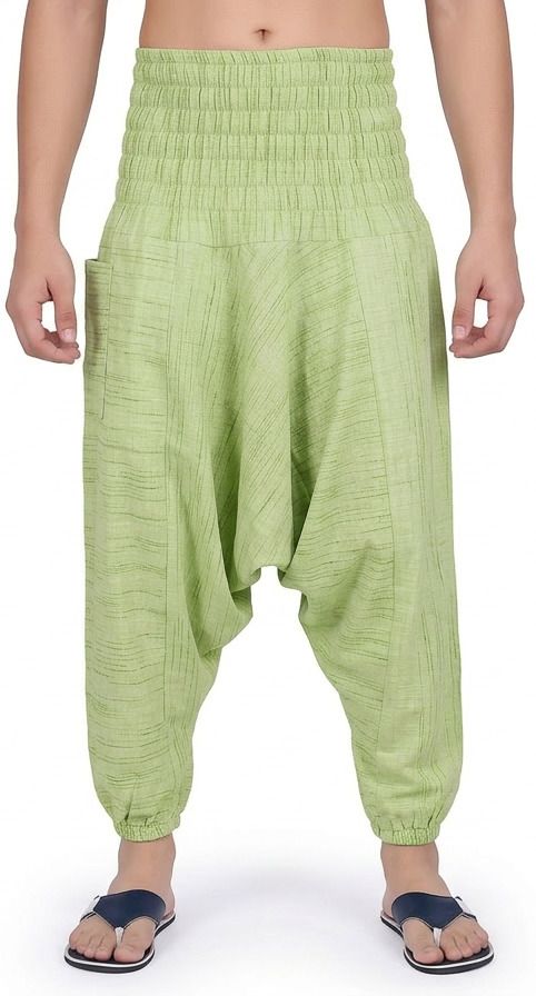 viku Striped Cotton Men Harem Pants-picture-31