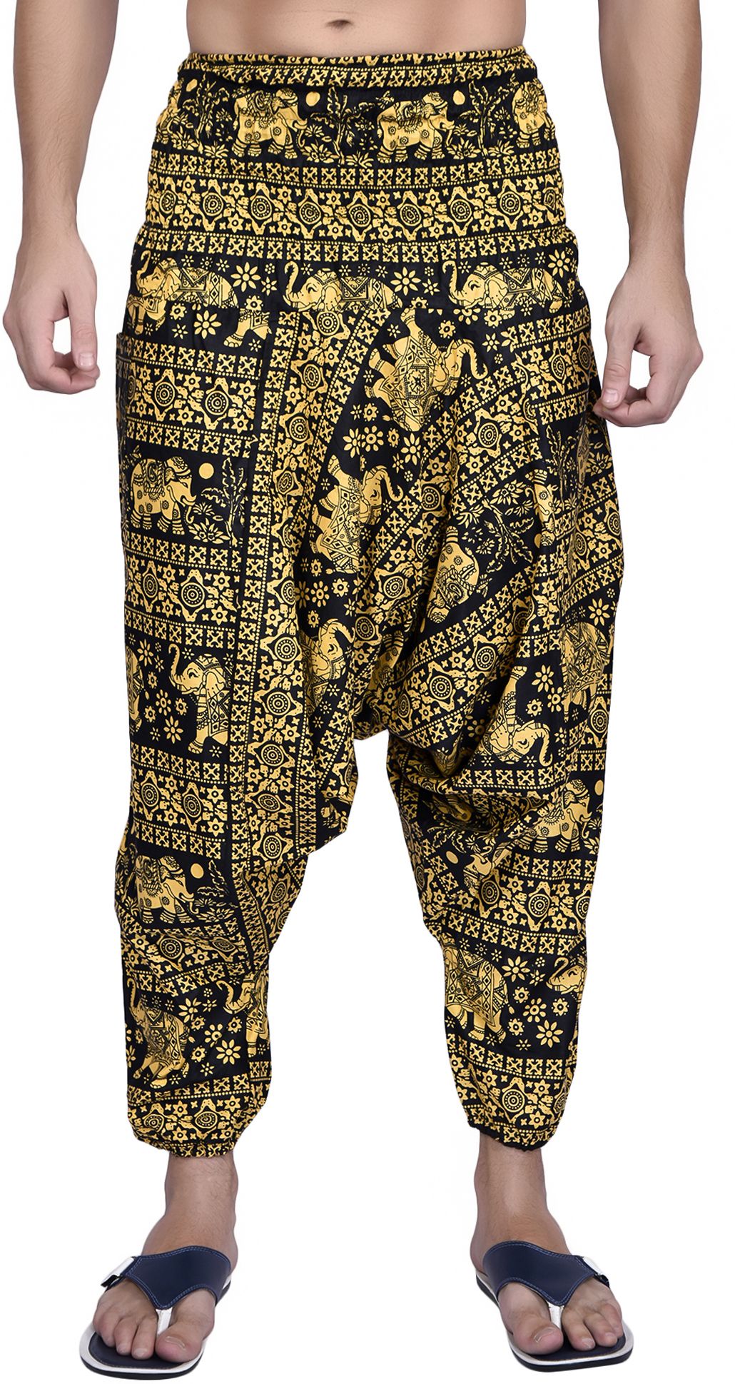 Printed Cotton Men Harem Pants