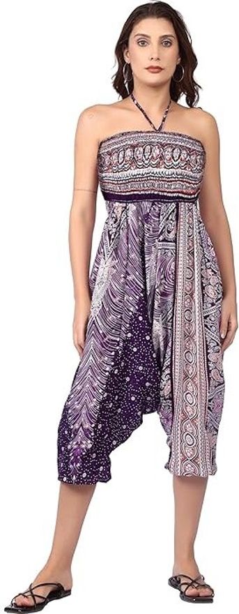 whitewhale Printed Rayon Women Harem Pants-picture-12