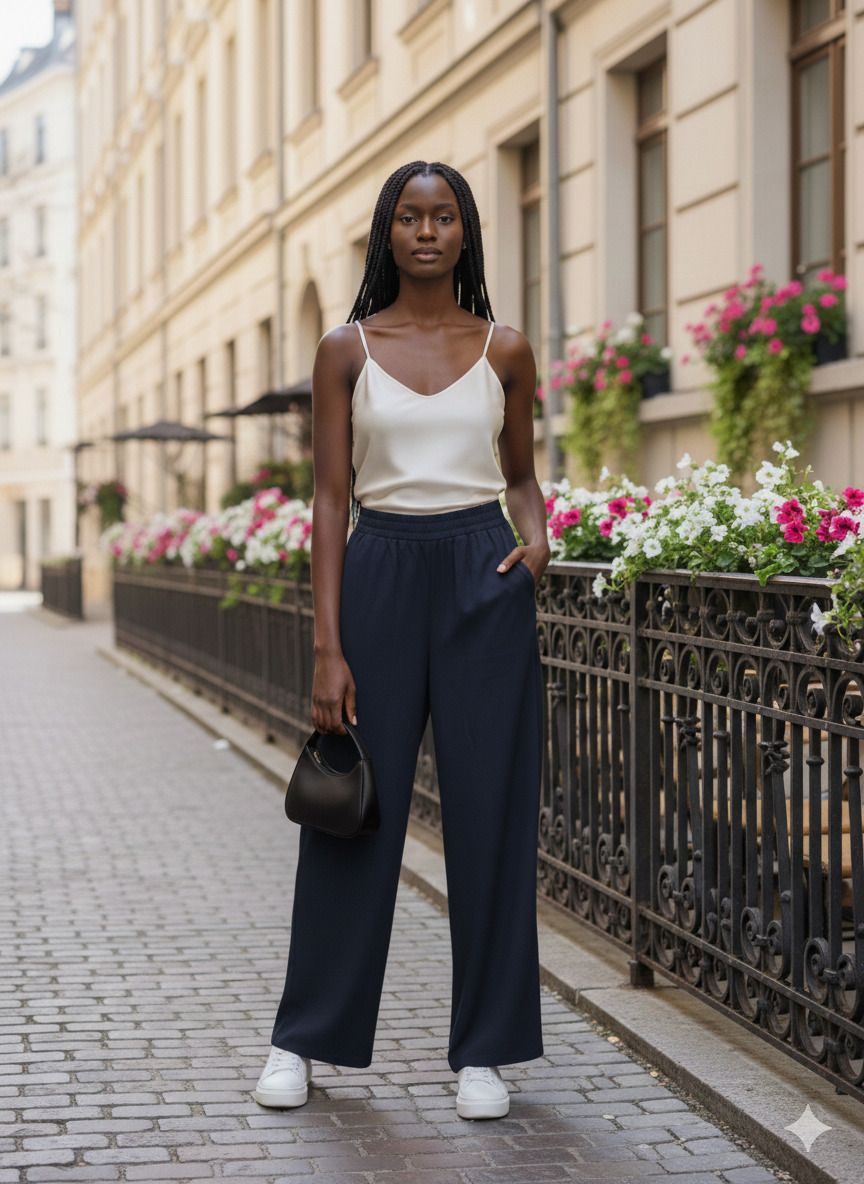 royal king Solid Linen Women Harem Pants-picture-26