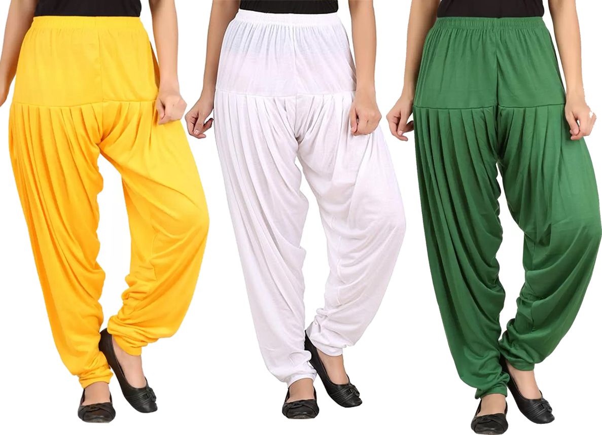 just try fashion Solid Viscose Women Harem Pants-picture-50