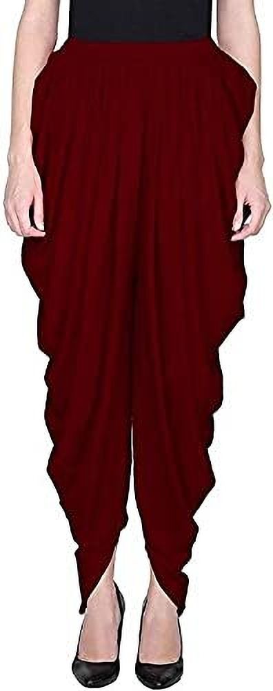 atriyo Solid Rayon Women Harem Pants-picture-11