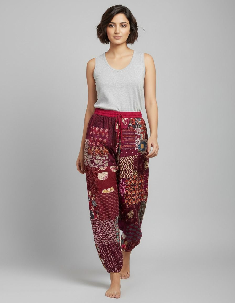 manu fashions Printed Rayon Women Harem Pants-picture-14