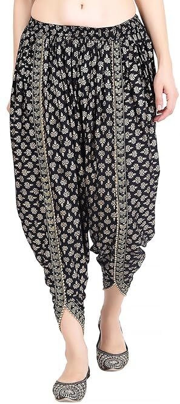 casualchic Printed Rayon Women Harem Pants-picture-16
