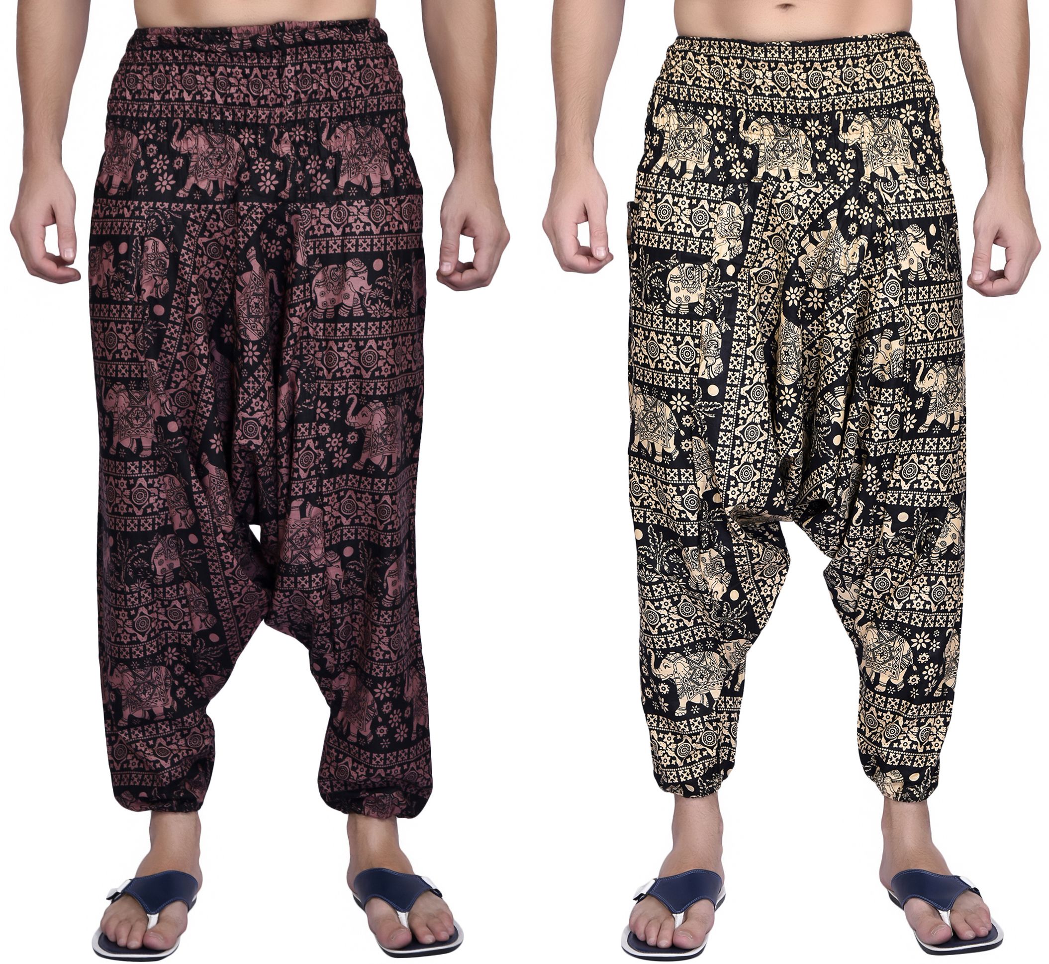 Printed Cotton Men Harem Pants