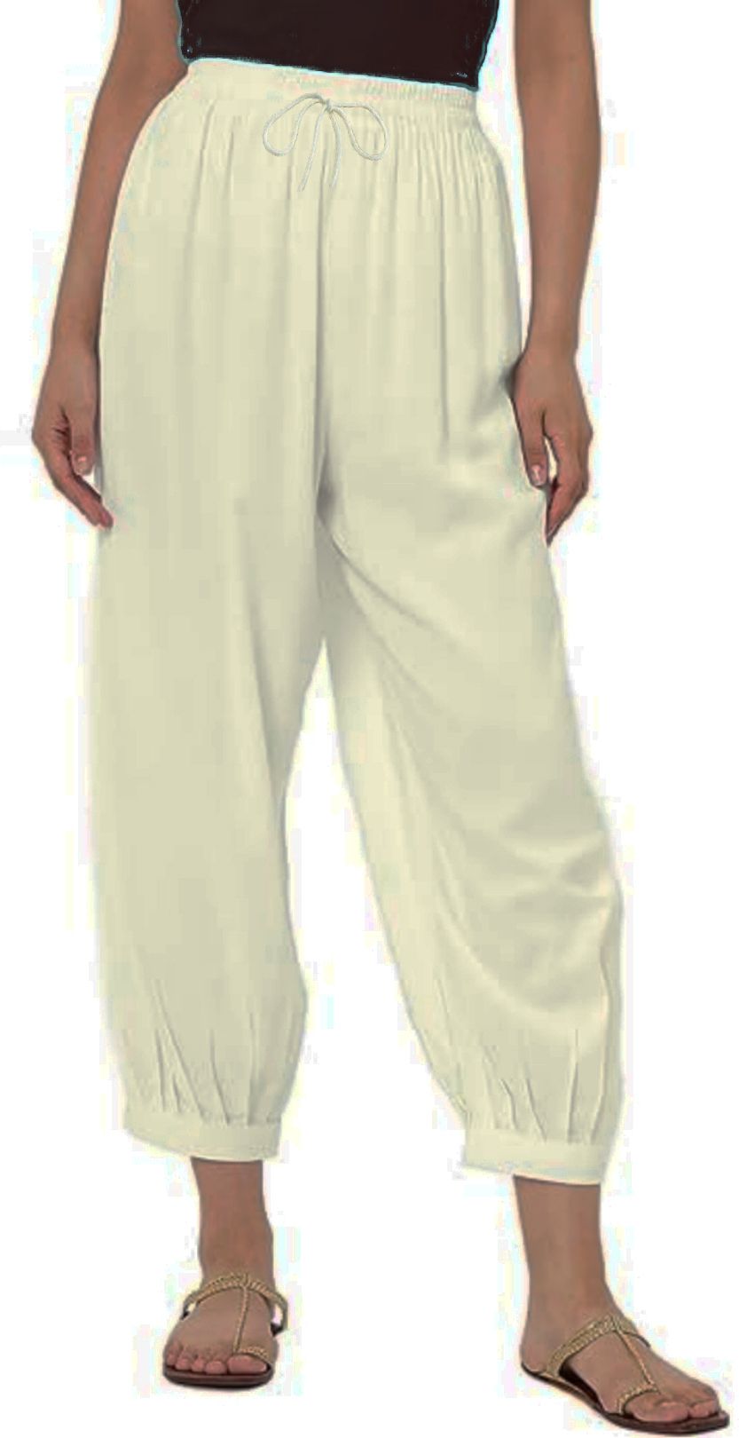 farukhi creation Solid Cotton Women Harem Pants-picture-33