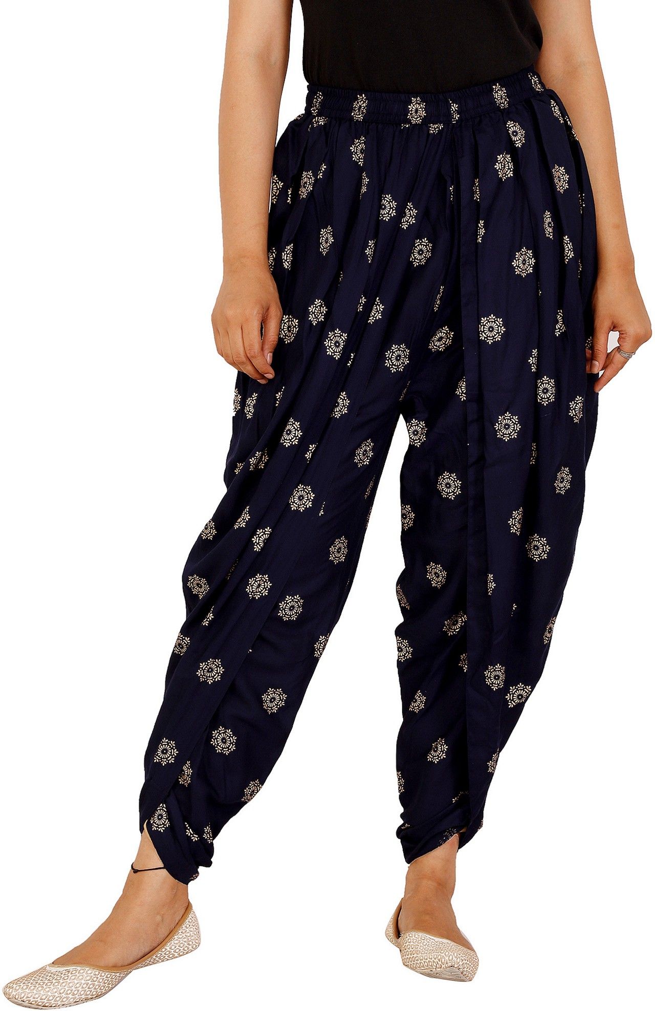 Printed Rayon Women Harem Pants