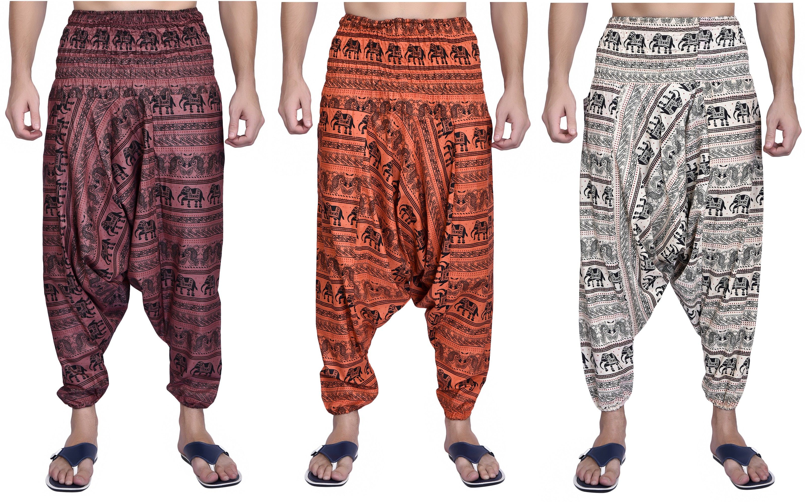Printed Cotton Men Harem Pants