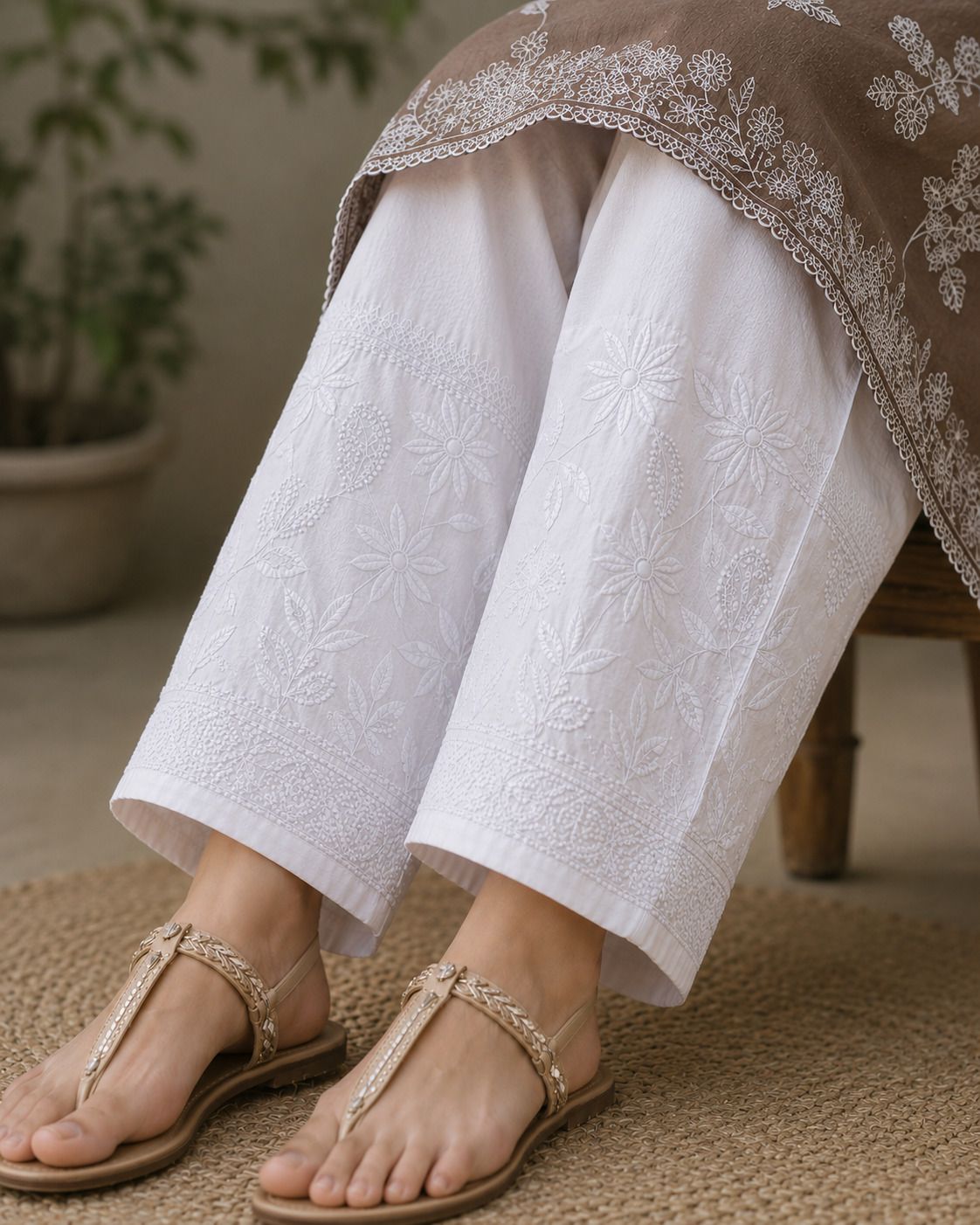 trendsapparels Embroidered, Floral Print Cotton Women Harem Pants-picture-17