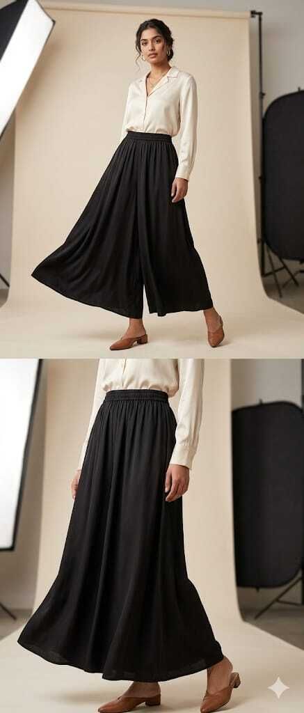 Solid Rayon Women Harem Pants-image-33