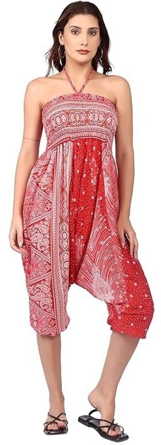 whitewhale Printed Rayon Women Harem Pants-picture-13