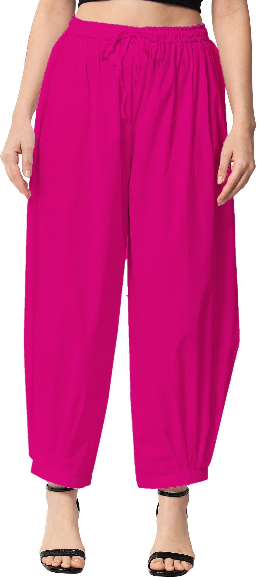 kate pretty Solid Cotton Women Harem Pants-picture-43
