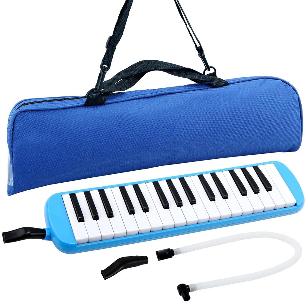 37 Key Melodica Piano Instrument with Carrying Bag, Mouthpiece and Long Tubes-image-38