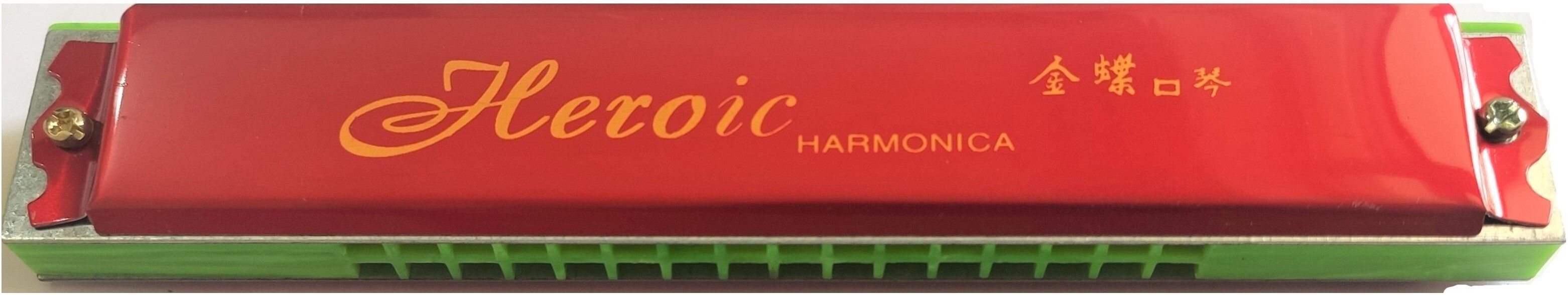 hk sport & toys Metallic Harmonica Mouth Organ 24 holes 48 Reeds-picture-22