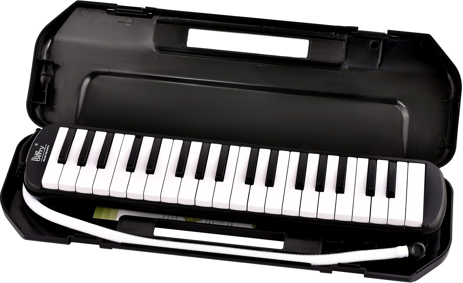 BM37K Melodica 37 Keys Soprano Air Piano Instrument with Mouthpiece & Case-image-12