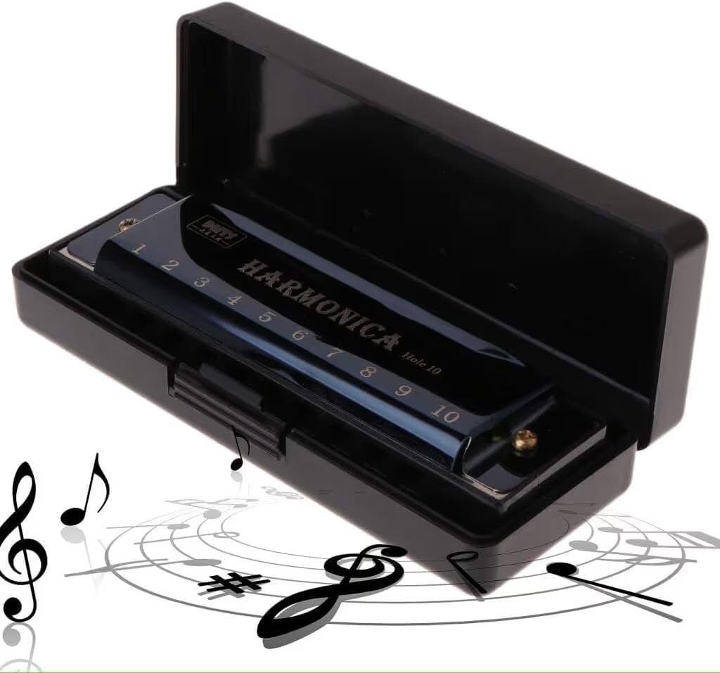 cypat Harmonica Mouth Organ Musical Instrument, Titanium Copper Core Mouth Organ C-picture-12