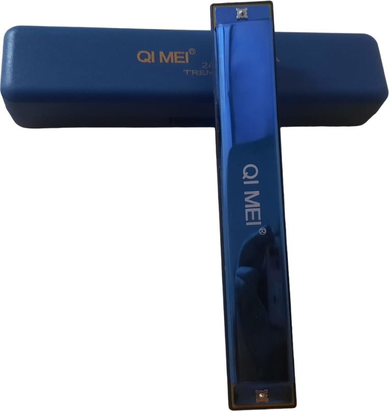 jgg jain gift gallery QMEI BLUE 48 HOLES HARMONICA-picture-27