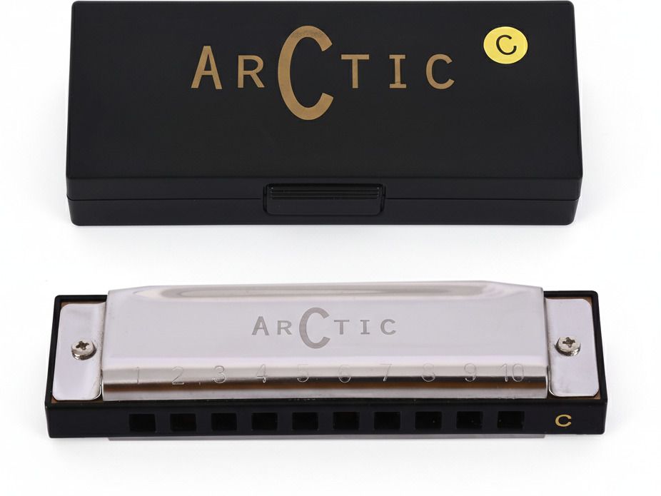 arctic 10-Hole Diatonic Harmonica (Key of C) with Hard Case | AR-HA-10-picture-19