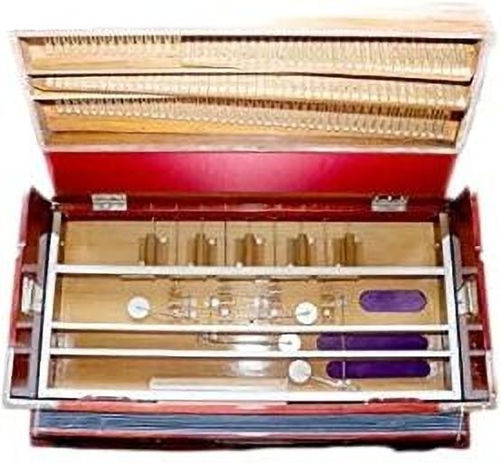 3.75 Octave 9 Scale Changer (with Coupler) Box Harmonium with 3 set of Palitana 3.5 Octave Hand Pumped Harmonium-image-45