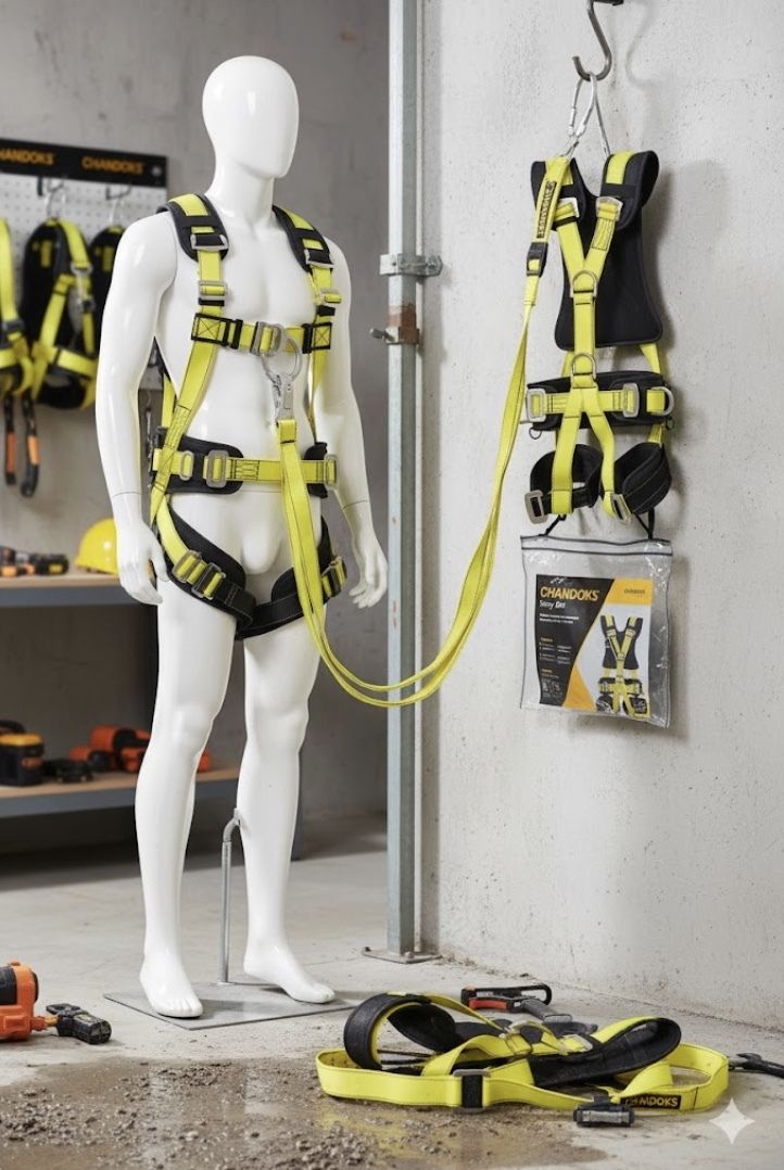 Full Body Safety Harness for Industrial & Construction Work Full Body Harness-image-26