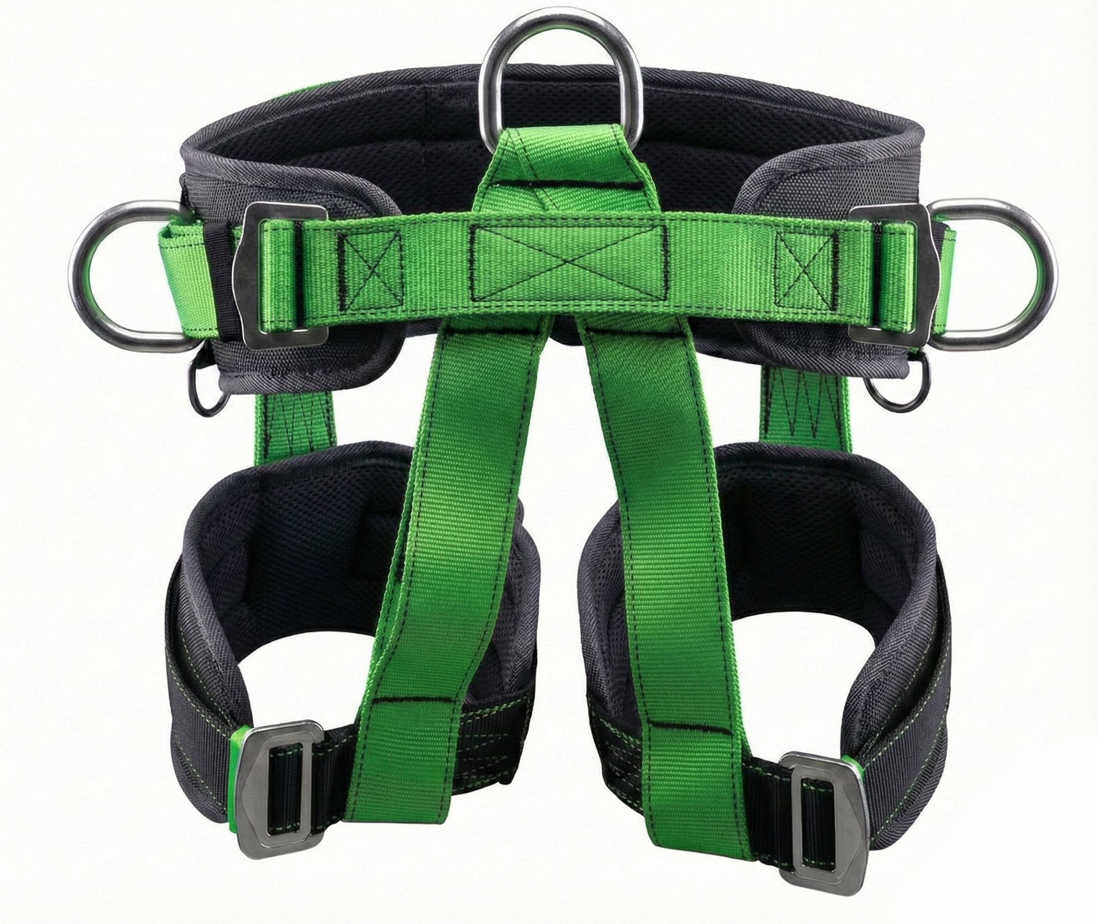 High Strength Harness-Adjustable Half Body Safety Belt Climbing Harness-image-33