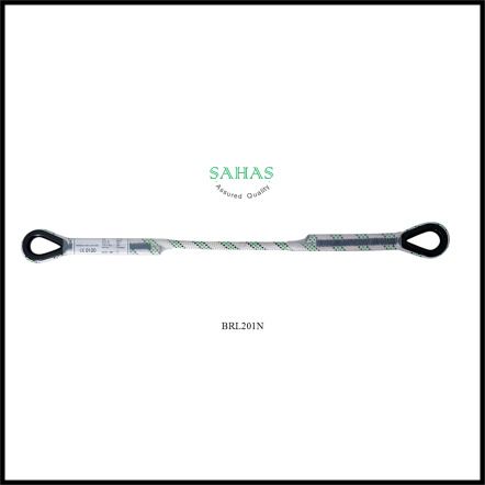 Energy Absorbing Braided Rope Lanyard 101E both side loop Safety Harness