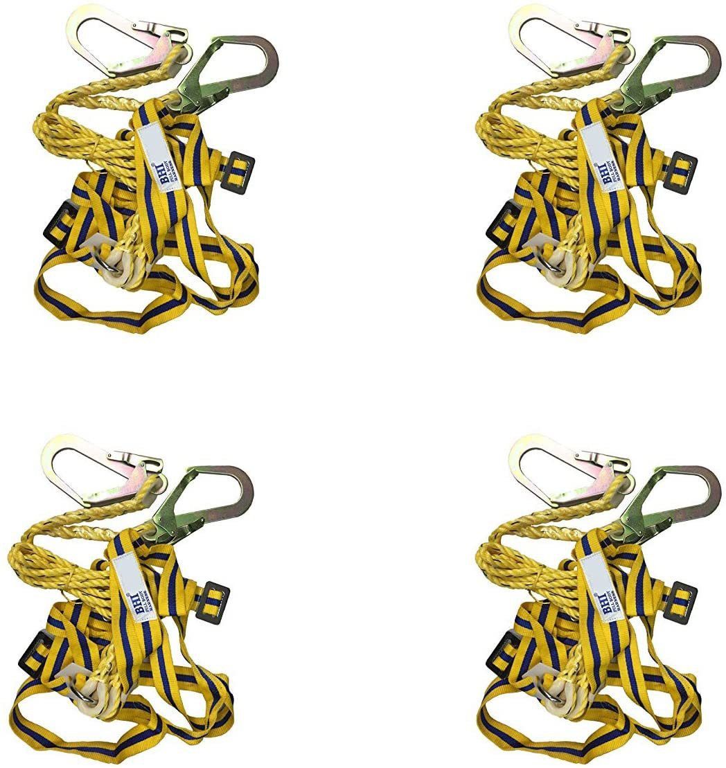 bhi Scaffolding Full Body Double Hook (Pack of 4) Safety Harness-picture-13
