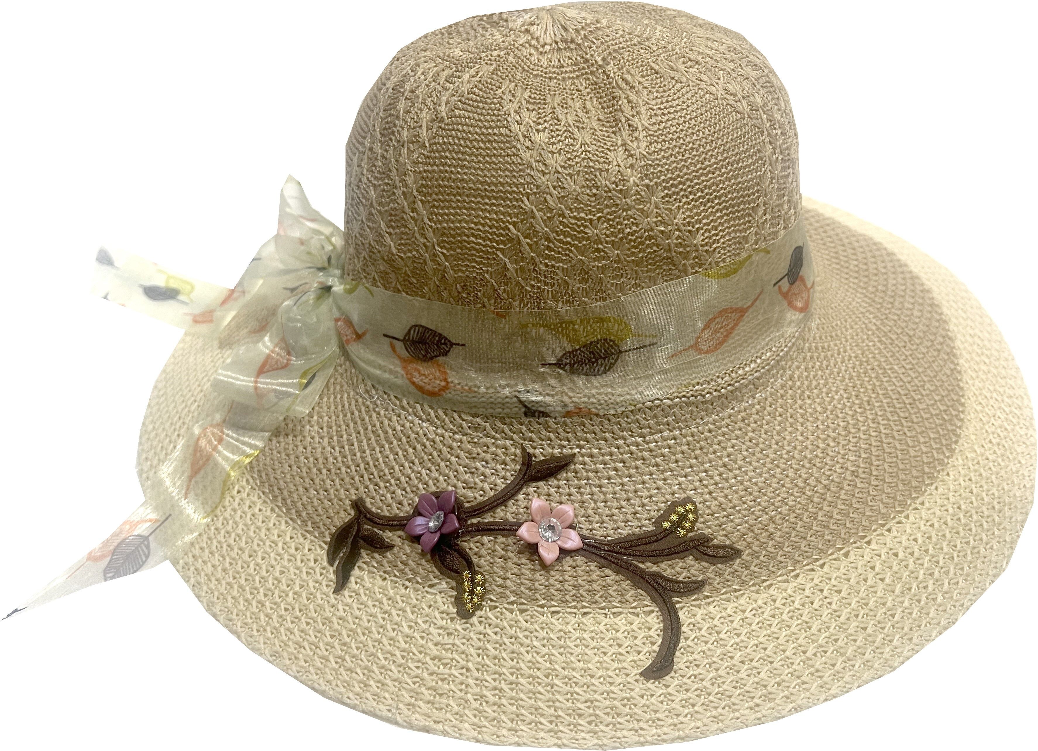 INFISPACE Wide Brim Fedora/Tribly Summer Beach Hat