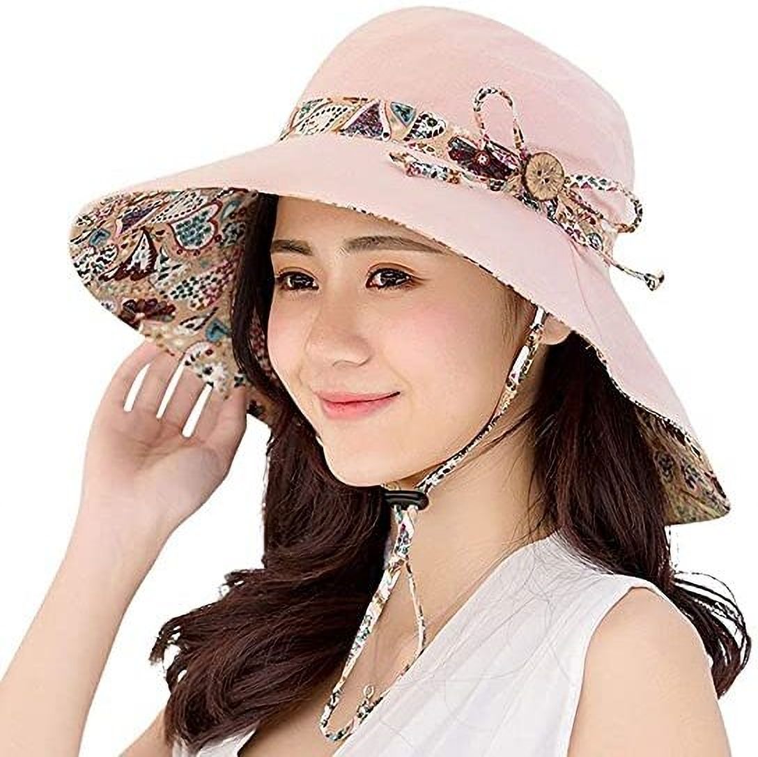 AlexVyan Sunvisor Hats Cap Wide Brim Summer Cap UV Protection Breathable Beach Sun Hat