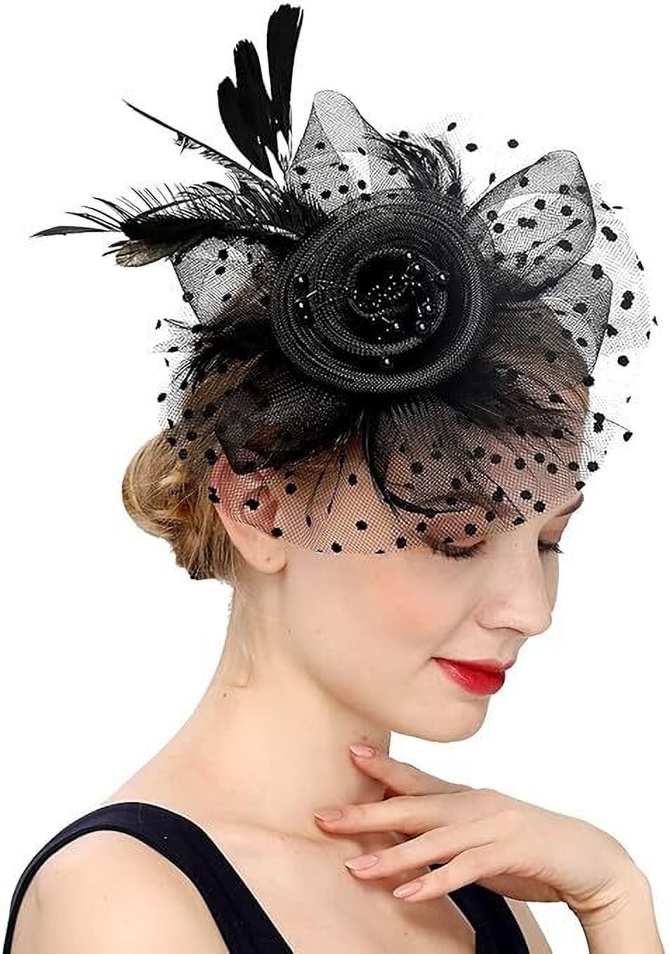 TRINGDOWN FASCINATOR HATS FOR WOMEN-picture-43