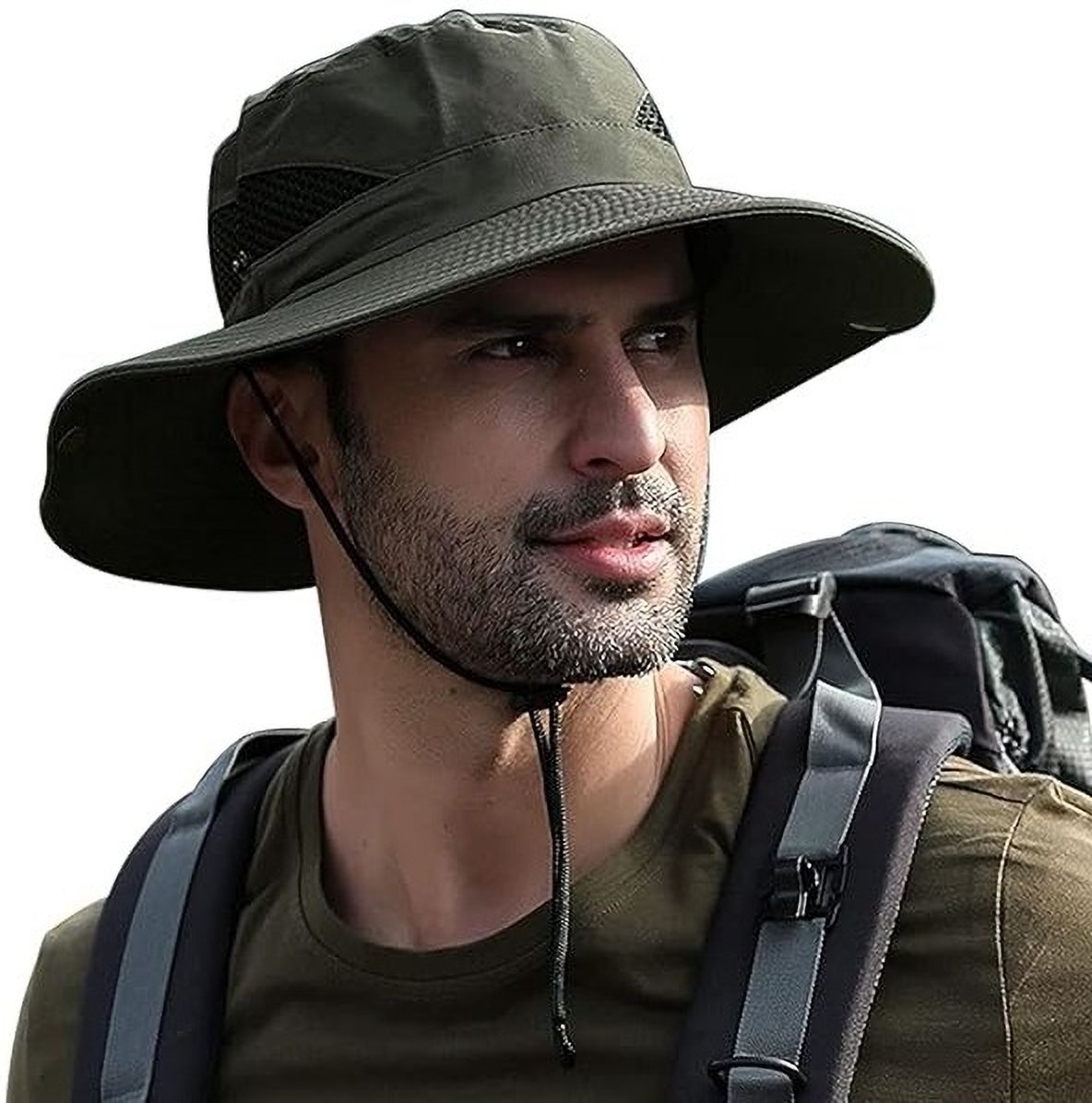 TREXEE Sun Protection Cap for Men,Beach Fishing Hatfor Hiking, Fishing,Gardning, Travel