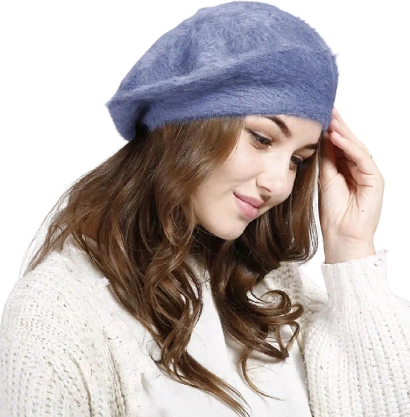 ZACHARIAS Angora Woolen Hat-image-30