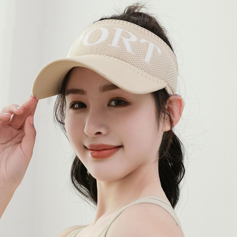 AlexVyan Open Head Sun Visor Sport Ponytail Adjustable Summer Cap SunVisor