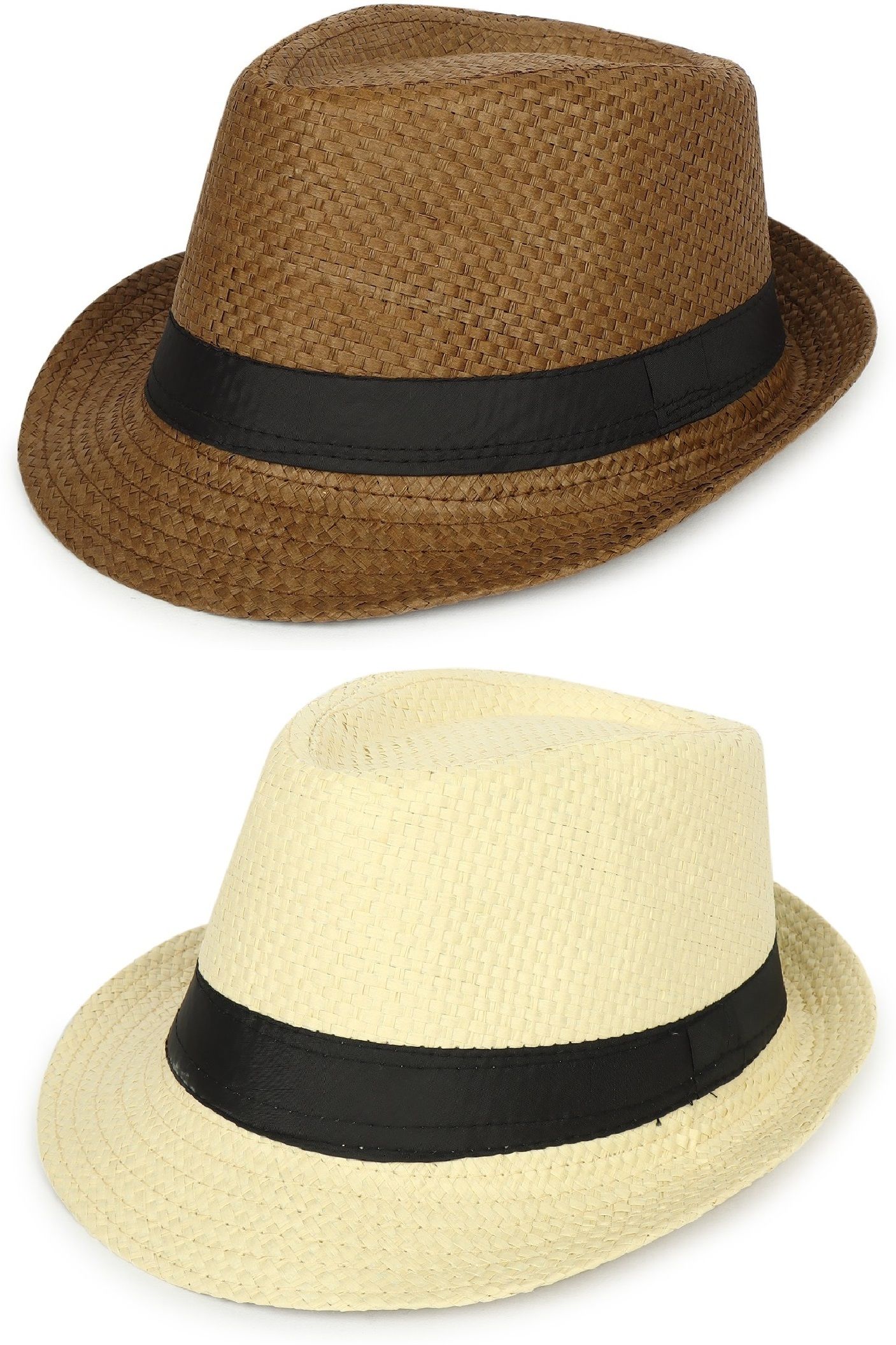 ZACHARIAS Paper Jute Fedora Hat Cap-picture-15