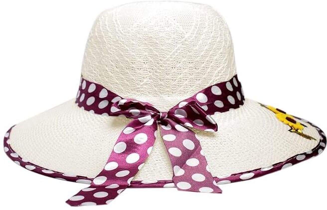 riditt Foldable Travel Beach Sun Hat for Girls and Women , M1-picture-44