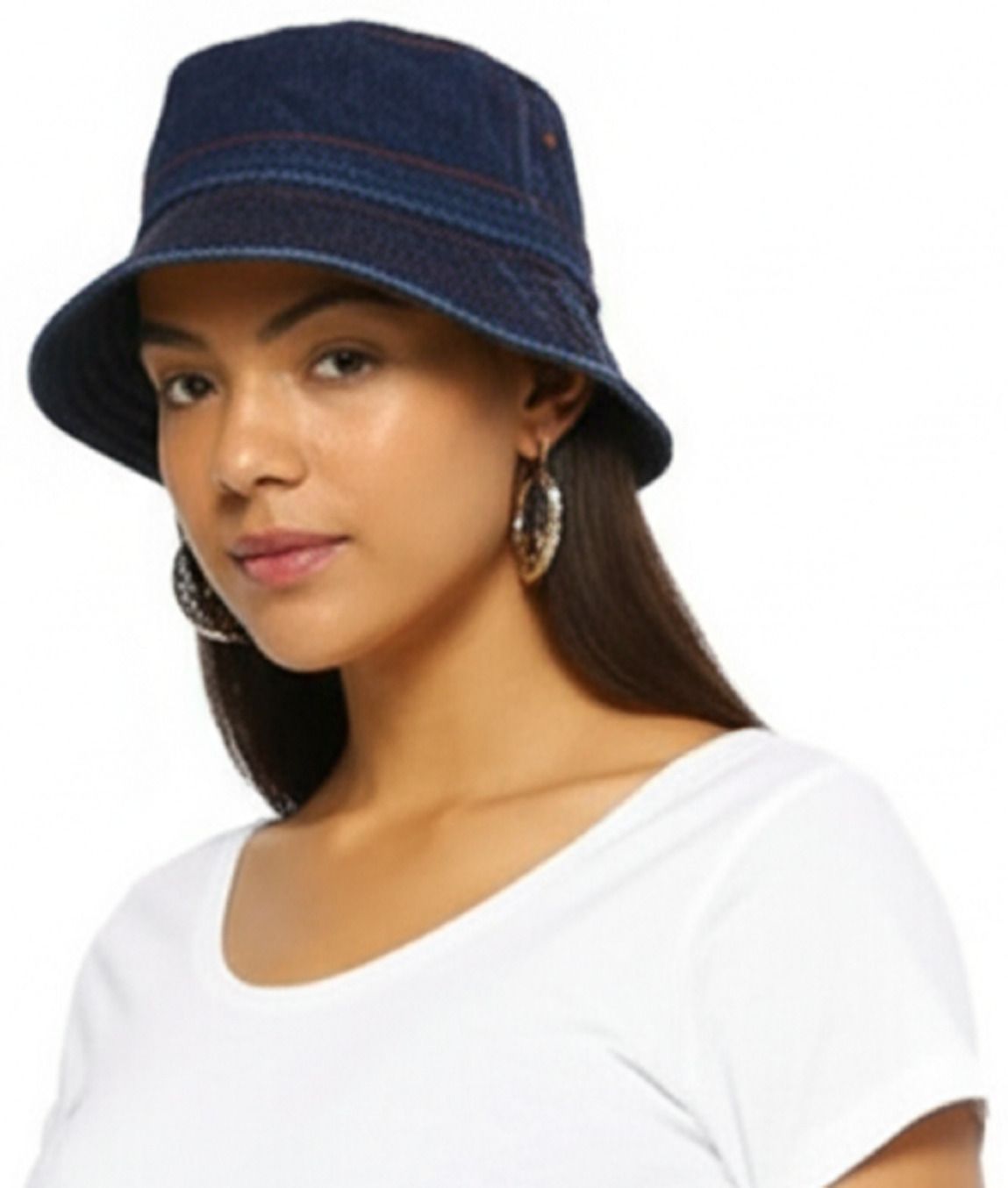 ZACHARIAS Women's Denim Fishermen Bucket Hat-picture-34