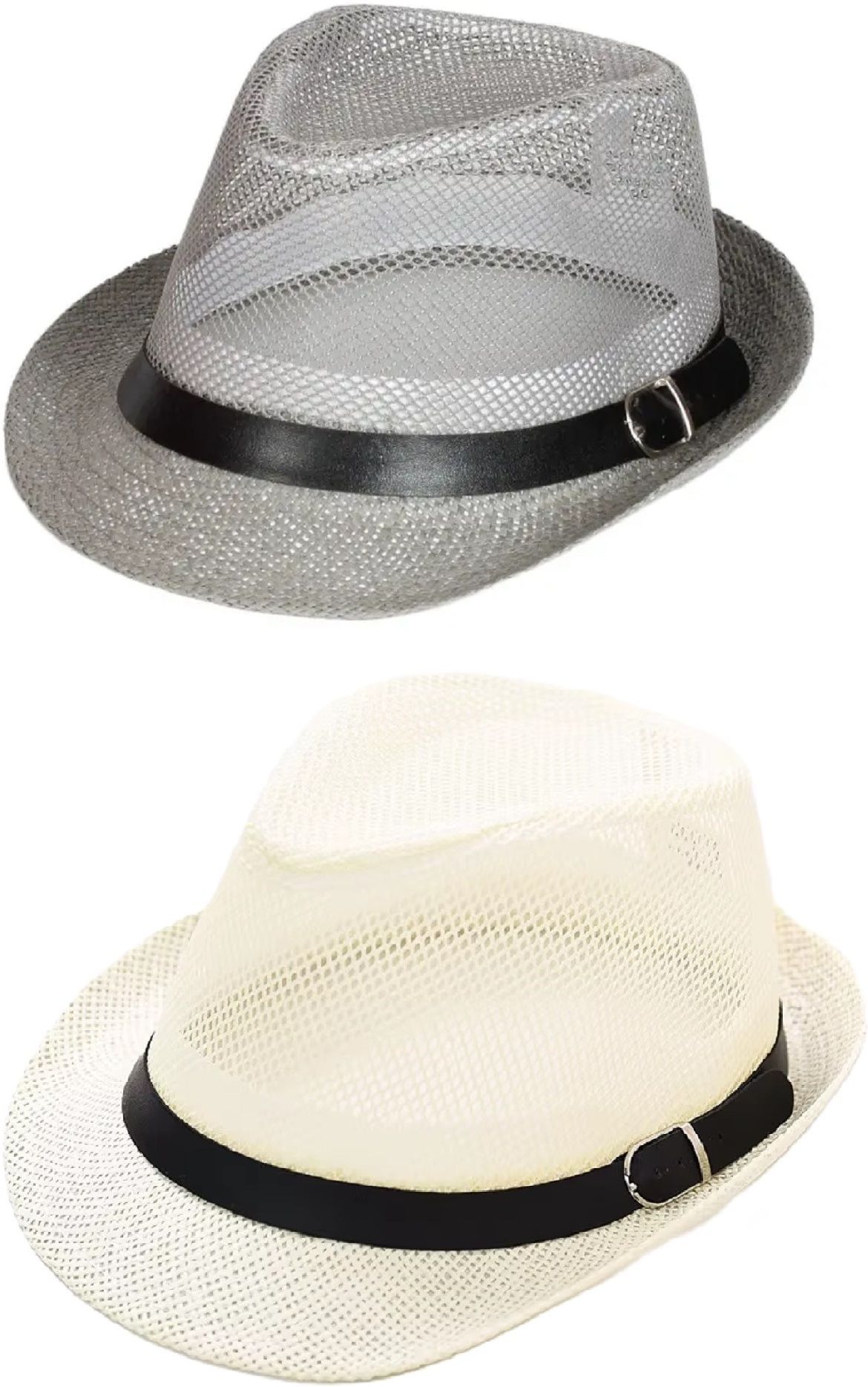 ZACHARIAS Fedora Cowboy Breathable Mesh Net Hat Cap Free Size