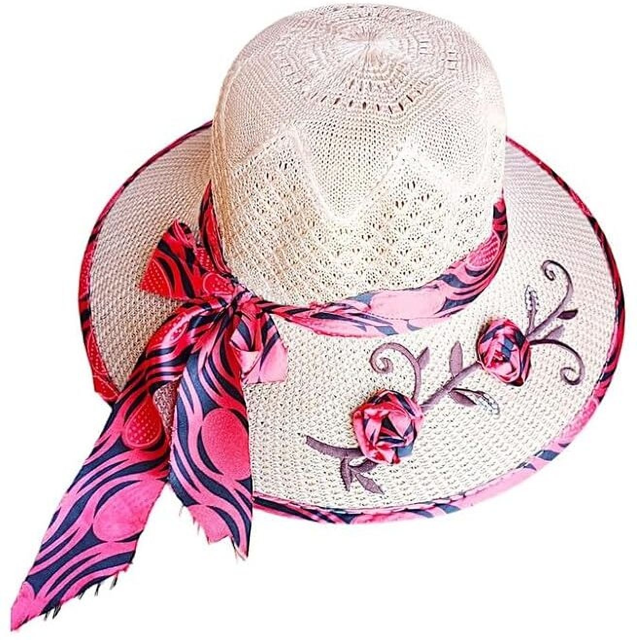 riditt Foldable Travel Beach Sun Hat for Girls and Women , M1-picture-35