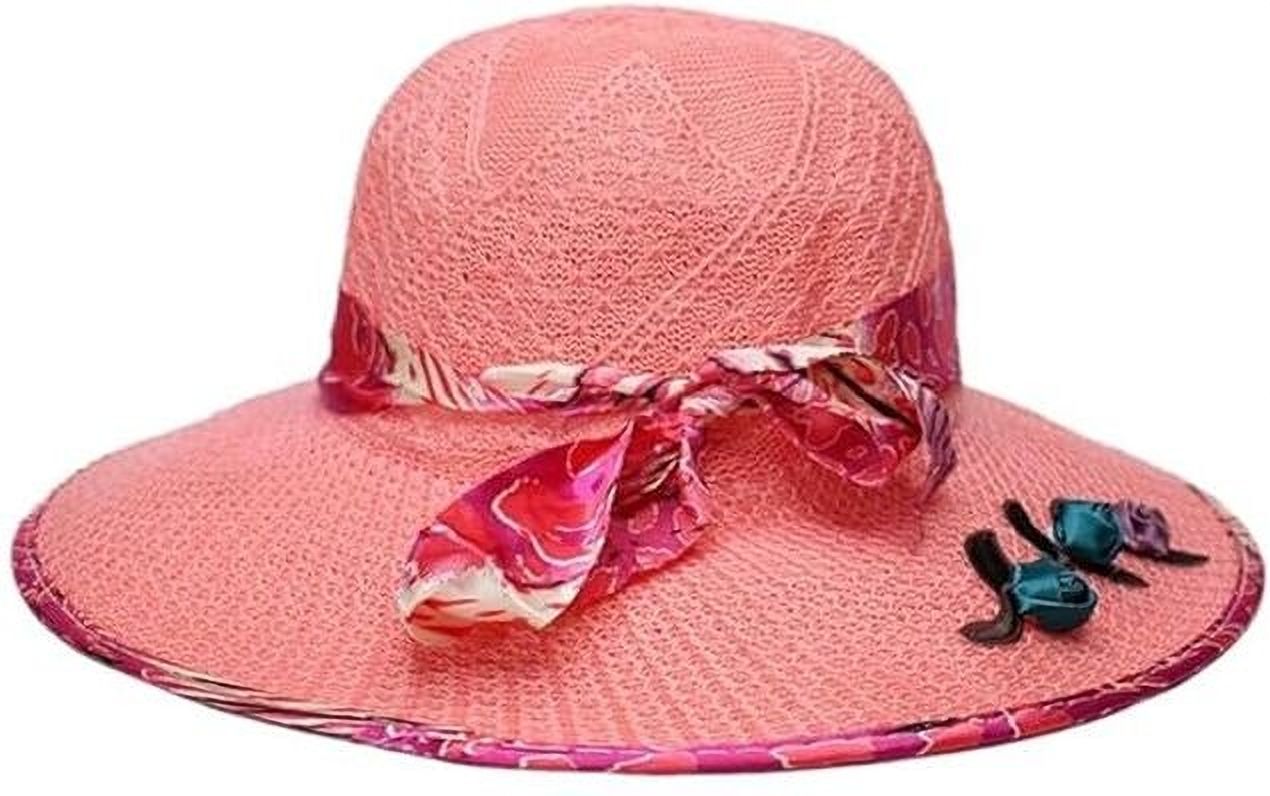 riditt Foldable Travel Beach Sun Hat for Girls and Women , M1